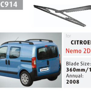 citroen 07 c4 picasso rear wiper & arms (复制)