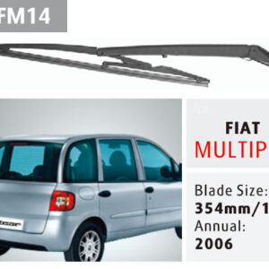 flat panda' 93＞' 03 rear wiper & arms (复制)
